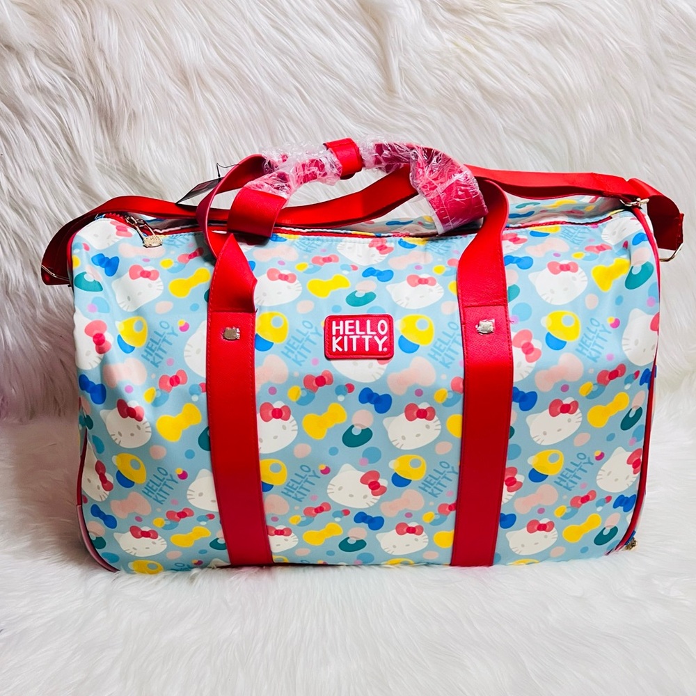 Hello Kitty Rolling Duffel Bag - Picture 1 of 4